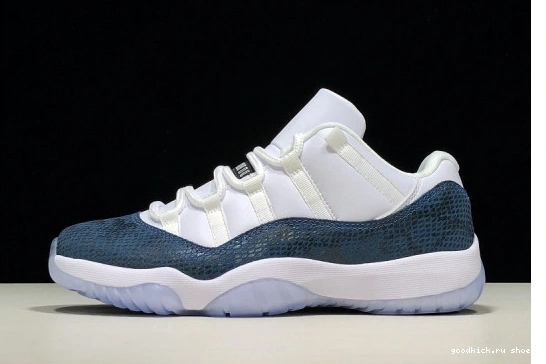 Jordan 11 'Blue Snakeskin' Air Low CD6846-102 CD6846-102 0303